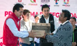 Diana Pérez encabeza entrega de despensas del programa Seguridad Alimentaria