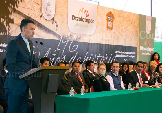 A seguir abonando para el progreso de Otzolotepec exhortó Boris Quiroz