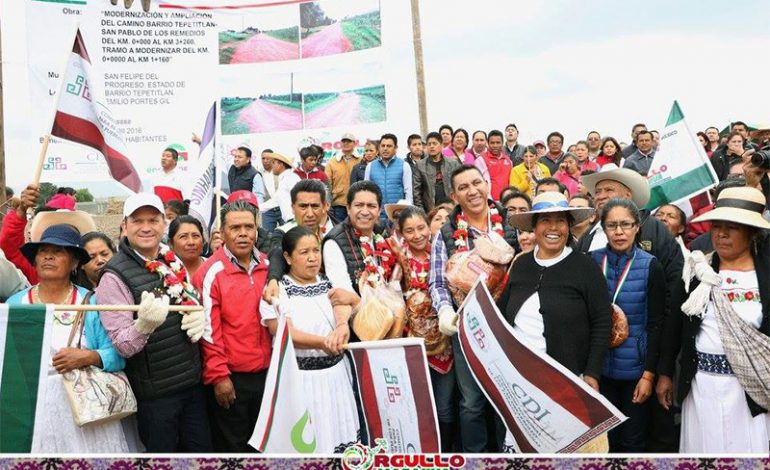 Unidos y con orgullo mazahua hacemos más: Olegario Romero