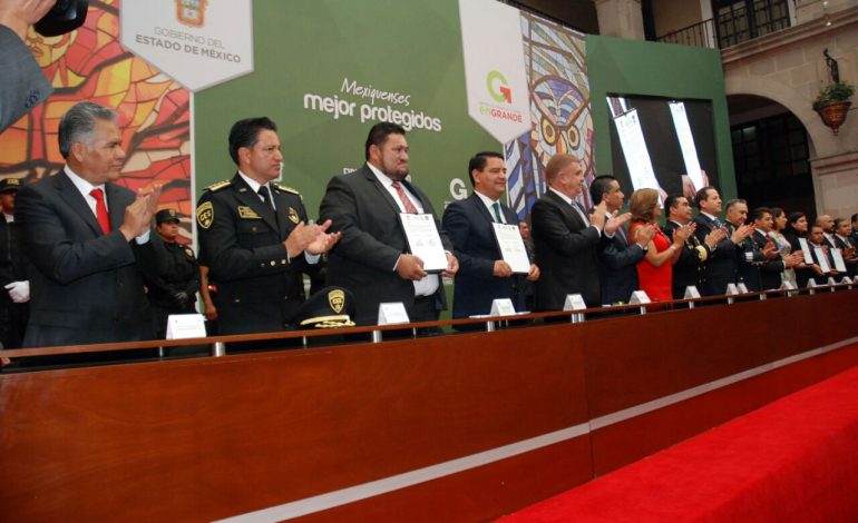 Firman Convenio de Mando Único 118 Municipios Mexiquenses