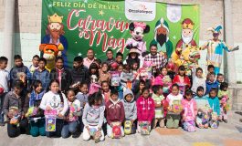 Encomienda de Boris López: que todos los niños de Otzolotepec reciban un juguete