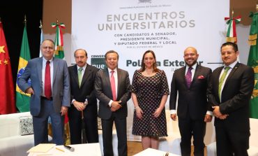 Propone Camacho que Senado participe en la negociación de tratados internacionales y no sólo en su ratificación