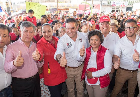 ¡Vamos por más progreso para San Mateo Atenco!: César Serrano