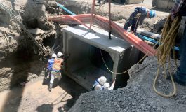 Supervisa César Serrano obras para mitigar inundaciones en San Mateo Atenco