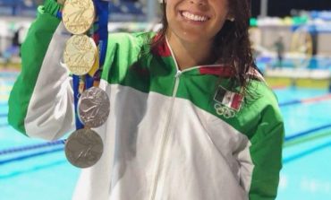 Coronan a la nadadora Fernanda González como máxima medallista en Centroamericanos