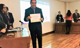 Reconocen a Julio César Serrano por trabajar por la defensa de los derechos humanos de la infancia