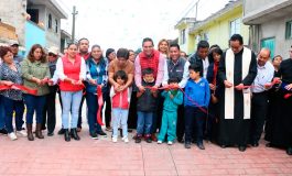 Inauguran calle Riva Palacio en San Mateo Atenco