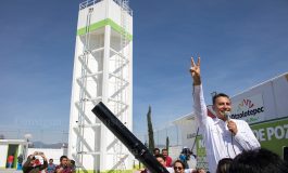 En Otzolotepec, Boris López inaugura obra hidráulica con una inversión superior a los 10 mdp