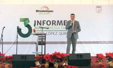 En Otzolotepec, a tres años de gestión, Boris López rinde resultados positivos
