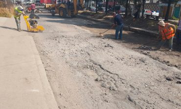 Intensifica Toluca rehabilitación de calles a través del bacheo
