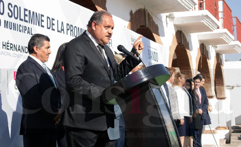 Tradición y Modernidad serán distintivos de Calimaya: Oscar Hernández