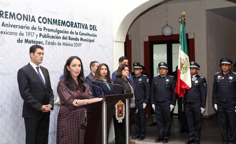 Novedoso Bando Municipal promulga la alcaldesa de Metepec, Gaby Gamboa