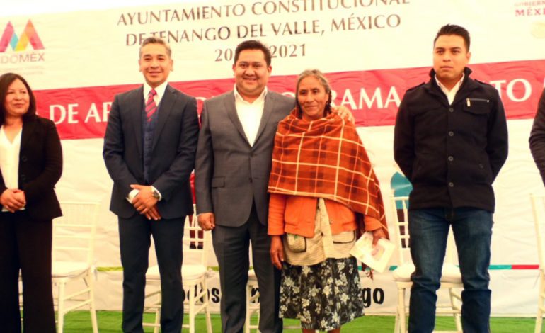 Entrega Pablo Iván Guadarrama Mendoza 2 mil 267 apoyos del programa Pensión para el Bienestar de Personas Adultas Mayores