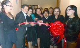 Erika Sevilla reapertura el Museo de Arte Sacro “Presbítero Nicolás López Jardón” en la parroquia de San Bartolomé Apóstol.