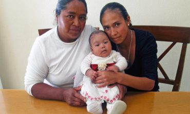 Apoya JAPEM a pequeña que nació con un tumor