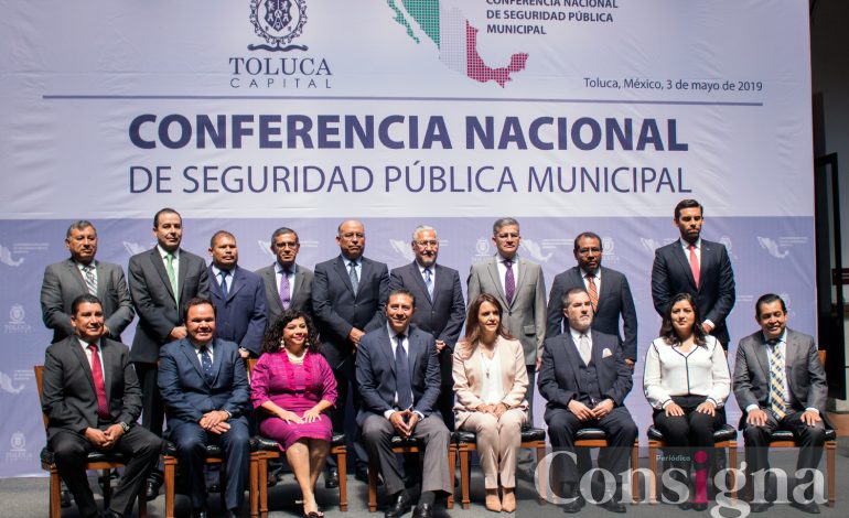 Toluca recibe a la Conferencia Nacional de Seguridad Pública Municipal