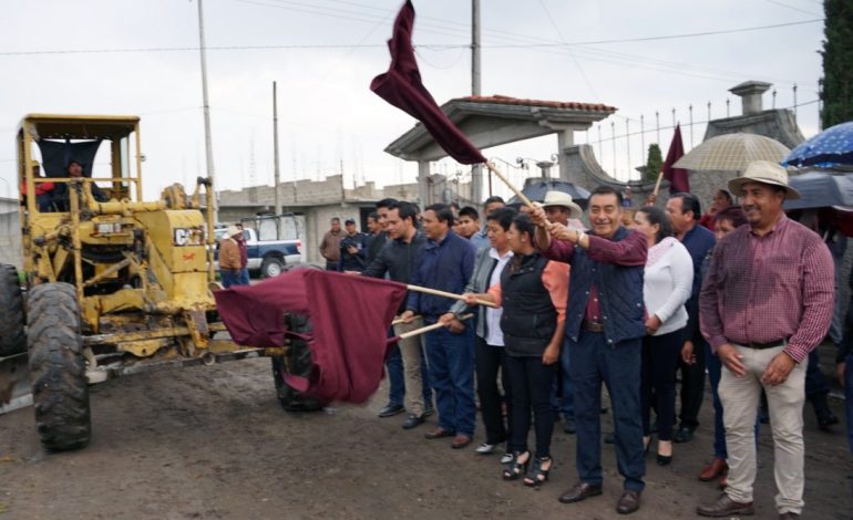 En Almoloya de Juarez, Luis Maya Doro continúa arrancando obras