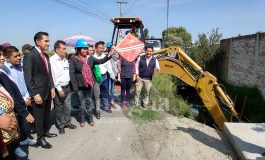 Erika Sevilla pone en marcha obras de embovedado