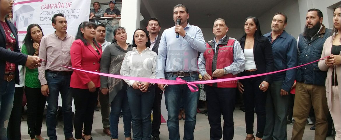 Leonel González pone en marcha Campaña de Regularización de la Tenencia de la Tierra