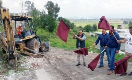 En Almoloya de Juárez, Luis Maya Doro inicia obras de mejoramiento sanitario