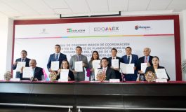 Municipio de Calimaya suscribe convenio con el COPLADEM