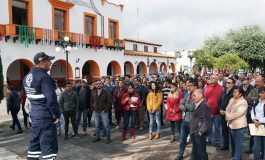 Ayuntamiento de Almoloya de Juárez se suma a macrosimulacro