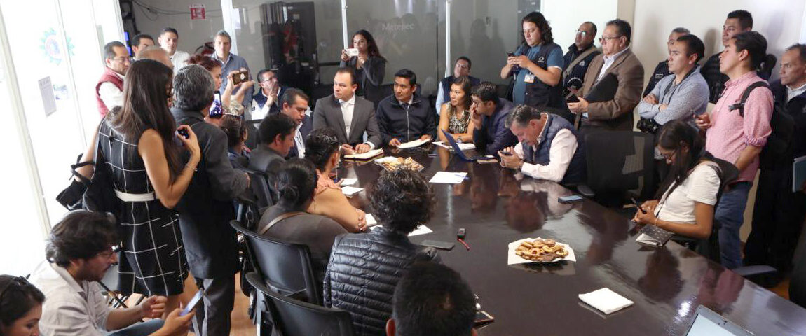 En un hecho sin precedente en la entidad, busca gobierno de Metepec garantizar seguridad de periodistas