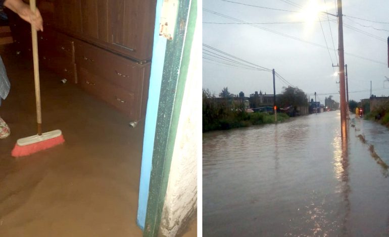 Lluvias causan estragos en Otzolotepec