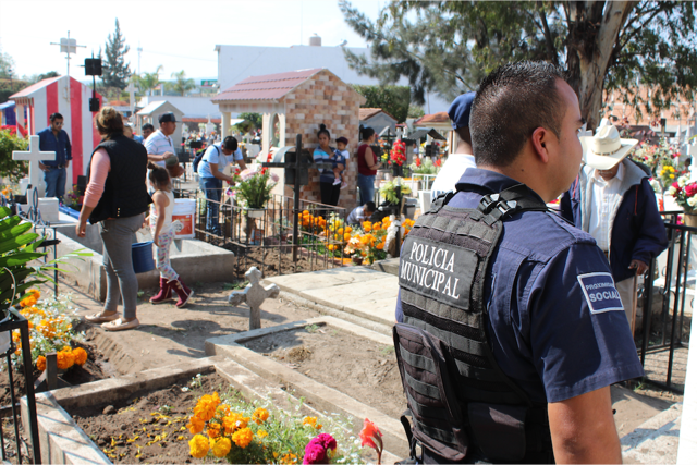 Implementan operativo “Fieles Difuntos” en San Mateo Atenco