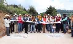Alcaldesa de San José del Rincón entrega 4 obras de impacto social