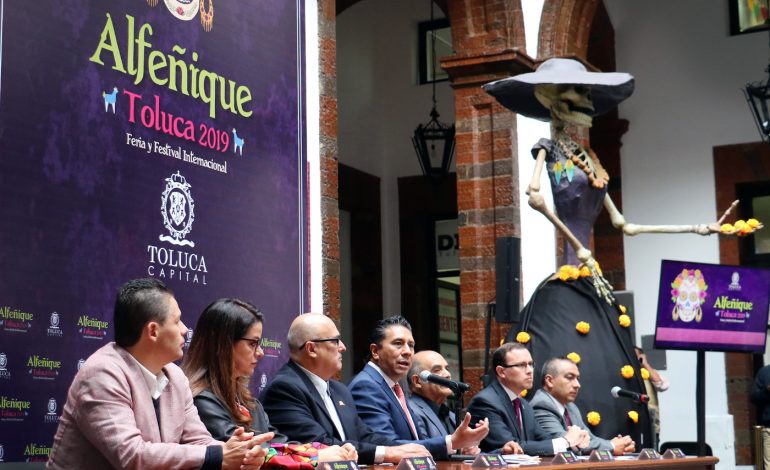 Se esperan más de un millón de personas en la Feria y Festival Internacional Alfeñique Toluca 2019