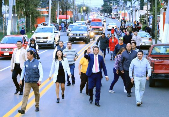 Mejores calles para Toluca, JRSG entrega calles rehabilitadas por el Ayuntamiento