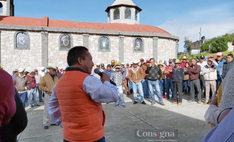 Serafín Gutiérrez pone en marcha perforación de pozo profundo para beneficiar a Santiago Tejocotillos