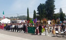 Encabeza alcaldesa de Chapultepec desfile cívico por 109 Aniversario de la Revolución Mexicana