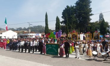 Encabeza alcaldesa de Chapultepec desfile cívico por 109 Aniversario de la Revolución Mexicana
