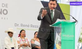 En Xalatlaco, 70 obras y 800 acciones durante el primer año de gobierno de René Reza Molina