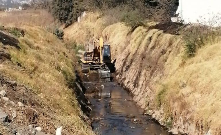 Anticipa gobierno de Metepec trabajos de desazolve en ríos y canales