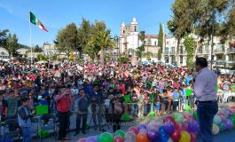 Más de 2 mil niños asisten a la Segunda Feria de la Magia, En Xalatlaco