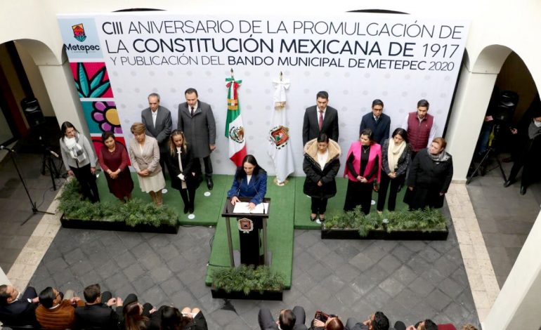 Publica Ayuntamiento de Metepec Bando Municipal actualizado y de vanguardia