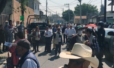Delegación de la Secretaría de Bienestar ignora recomendaciones por COVID-19, en Metepec