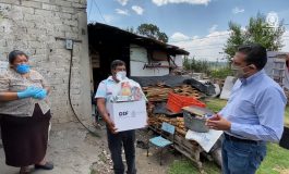 Sigue Juan Rodolfo entregando alimentos a las familias más necesitadas en comunidades y colonias de Toluca