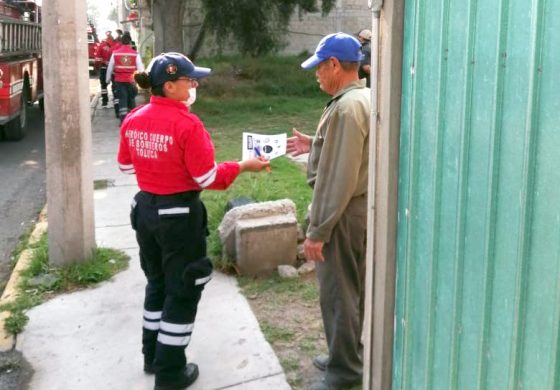 Recomienda PCyB de Toluca a la población utilizar cubrebocas