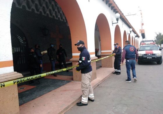 Por sismo, sufre daños el palacio municipal de Almoloya de Juárez; se mantendrá cerrado