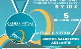Invita IMCUFIDET a participar en la carrera virtual de 5 y 10K “Corriendo en Casa Toluca Capital”