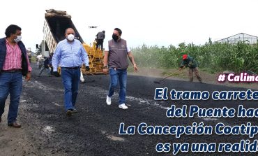 El tramo carretero del Puente hacia La Concepción Coatipac es ya una realidad