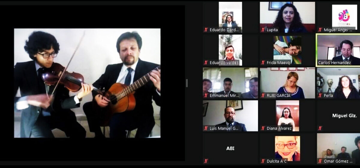 Realiza conservatorio de música ceremonias de egreso en línea