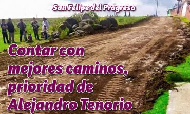 Contar con mejores caminos, prioridad de Alejandro Tenorio