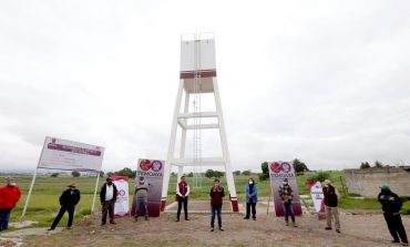 El Ayuntamiento de Temoaya mejora sistema de agua potable en el Llano de la Y