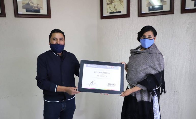 Temoaya entre los 10 mejores municipios evaluados por el INAFED