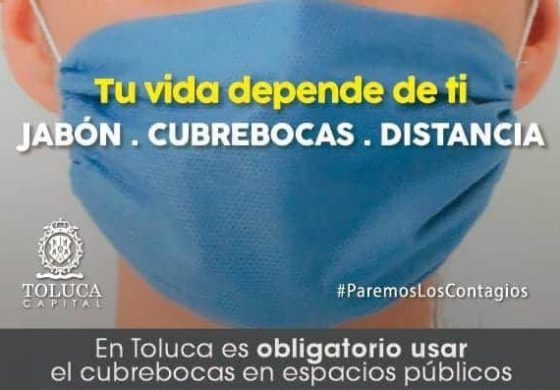 Continúan en Toluca medidas sanitarias para avanzar en el semáforo epodemiológico